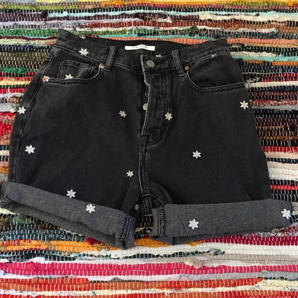 Pacsun Daisy Jean Shorts Floral - Picture 5 of 5